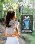 Running Vest for Women and Men, Hydration Running Backpack, Runners Vest, Hydration Vest for Walking, Marathon, Hiking