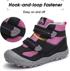Mishansha Kids Hiking Boots Toddler Girls Boys Hiking Shoes Water-Resistant Anti-Collision Non-Slip Athletic Outdoor Trekking Boots