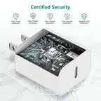 Upgraded Apple Watch Charger, Magnetic 2 in 1 Charger, USB C Charger Block Plug Adapter with 6FT iWatch Portable Wireless Fast Charging Cable Cord for iWatch Series Ultra/9/8/7/6/SE/SE2/5/4/3
