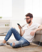 CONMDEX USB C Cable [3ft, 2-Pack] 10Gbps USB 3.1 Gen 2 USB A to USB C Data Transfer Cord, 3A Fast Charging Android Auto CarPlay Type C Cable for iPhone 17 16 Plus Pro Max Samsung Galaxy S25, Blue