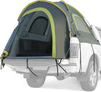 JOYTUTUS Pickup Truck Tent 2.0, Waterproof PU2000mm Double Layer for 2 Person, Portable Truck Bed Tent with Rainfly, 5.5'-5.8' Camping Preferred - Green