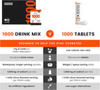 Precision Hydration Electrolyte Powder - No Artificial Ingredients Multi Strength Hydration Packets - Individual Waterproof Servings - Gluten/Dairy Free, 10 Boxes (80 Packets), 1000mg/L-Orange