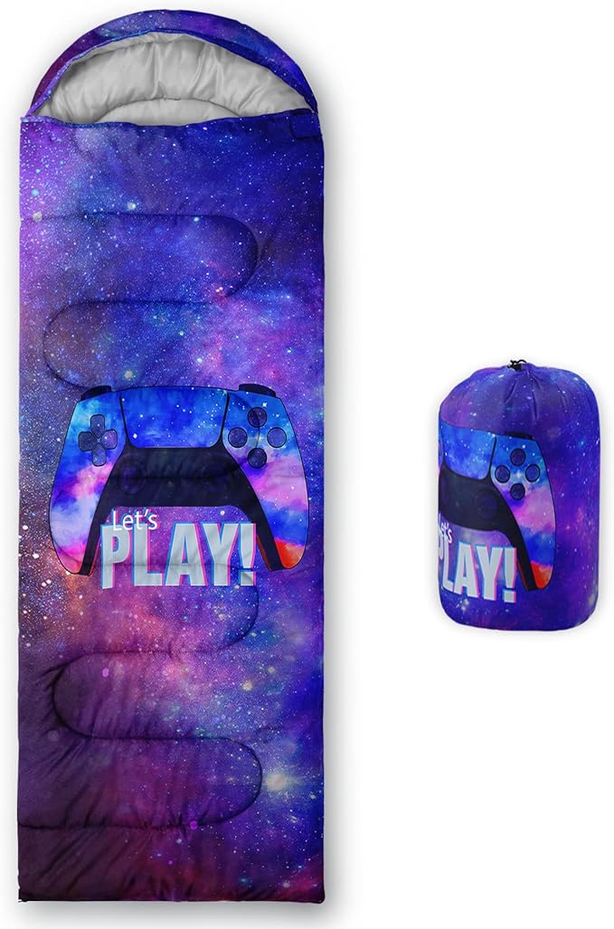 BSNTHO Camping Sleeping Bags,3 Season Warm & Cool Weather,Lightweight,Waterproof Sleeping Bags for Adults & Kids,Traveling,and Outdoors,Camping Gear Equipment