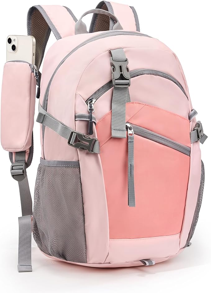 Hiking Backpack for Women Men 20l with Removable Phone Pocket Lightweight Small Travel Backpack Hiking Daypack for Women Men