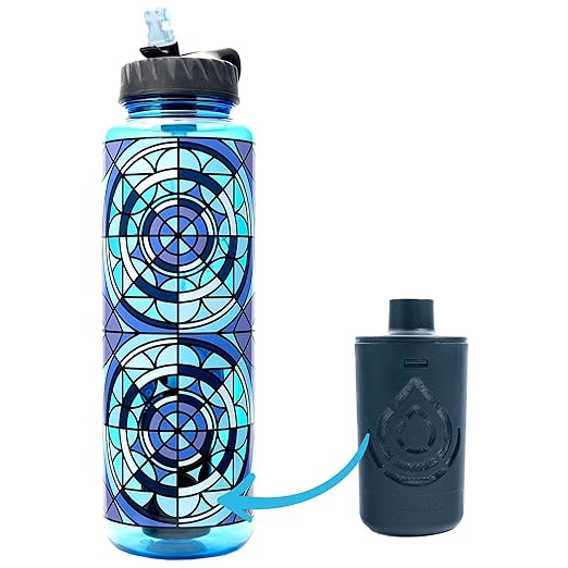 Epic Water Filters Nalgene OG Sustain Tritan USA Made Water Bottle and 75 Gallon Filter - Removes 99.99% of Water Impurities, 48oz, Jason Graves Special Edition