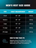 HyperLite Men's Elite Life Jacket - US Coast Guard Approved Level 70 Buoyancy Aid, Great for Any Water Sports Activity Including Boating, Paddle & Swimming