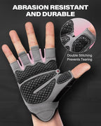 VINSGUIR Workout Gloves for Men and Women, Weight Lifting Gloves with Excellent Grip, Lightweight Gym Gloves for Weightlifting, Cycling, Exercise, Crosstraining, Pull ups, Fitness, Climbing and Rowing