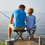 13" Foldable Portable Folding Camping Stool for Adults Support 286lbs, Lightweight Backpacking Foot Stool with Storage Bag for Fishing Outdoor, Gray