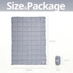 GEERTOP Lightweight Outdoor Camping Blankets for Adults, Compact Travel Blanket for Hiking Backpacking All Weather Sleeping Bag Quilt for Beach, Park, Stadium