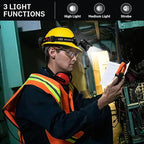 azamine Rechargeable Headlamp Super Bright 99000 Lumens, 2Pack LED Head Lamp with 3 Modes, 90° Adjustable Head Lights for Forehead, IPX6 Waterproof HeadLamps for Adults Camping Hunting Hiking