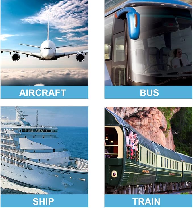 (2026 New) Motion Sickness Patches Non-Drowsy, 100% Natural Motion Sickness Patch(Efficient– Lasts 72 Hours)-for Car Airplane Ship Altitude Sickness(Travel Essentials)-for Adults and Kids(20 Count)