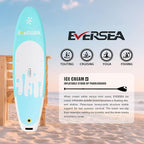 Inflatable Stand-Up Paddle Boards – Available 32"/33"/34" Widths Inflatable Paddle Board with SUP Accessories, Camera Mount, Basic All-Around SUP Board for All Skill Levels, Up to 450lbs