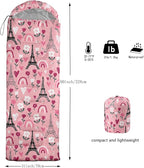 BSNTHO Camping Sleeping Bags,3 Season Warm & Cool Weather,Lightweight,Waterproof Sleeping Bags for Adults & Kids,Traveling,and Outdoors,Camping Gear Equipment