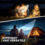 BIAT Telescopic Camping Light 1PCS, Camping Lantern Rechargeable, Led Work Light with Stand Battery Powered 10800mah, Portable Camping Lamp and Flashlight, Camping Lights for Hiking, Camping, Fishing