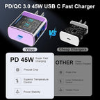 45W USB C Super Fast Charger Type C Charger Fast Charging Android Phone Charger Block with 6.6FT Type C Charging Cable for Samsung Galaxy S26 Ultra/S26/S26+/S25/S25 Ultra/S25+/S24 Ultra/S23 Ultra/S22