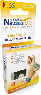 Sea-Band Anti-Nausea Acupressure Wristband for Motion & Morning Sickness, Child, 1 Pair Camouflage