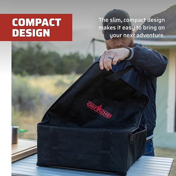 Camp Chef Versatop Portable Flat Top Grill 250 and Griddle (FTG250) - Compatible 14" Accessories