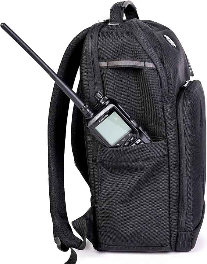 PLC Elevate Flight Bag | Durable Spacious Water-Resistant Backpack with 1 Pilot Headset, Tablet & Laptop Storage