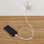 Amazon Basics USB-C to USB-A 2.0 Fast Charging Cable, 480Mbps Data Transfer Speed, USB-IF Certified, for Apple iPhone 16/15, iPad, Samsung Galaxy, Tablets, Laptops, 3 Foot, White