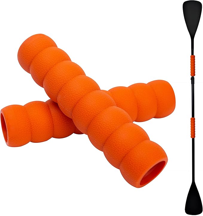 Kayak-Paddle-Grips-2-Pack - No-Slip Oar-Grip for Take-Apart Paddles,Blister Prevention Kayaking Accessories(Diameter 30mm/1.18 inches)