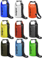 Unigear Dry Bag Waterproof, 2L/5L/10L/20L/30L/40L Floating and Lightweight Bags for Kayaking, Boating, Fishing, Swimming and Camping with Waterproof Phone Case