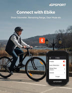 iGPSPORT BSC300T Wireless Bike Computer GPS, Touchscreen Offline MAP Navigation Off Course Warning Compatible with Insta 360, for Ebike Road Bike MTB