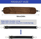1/2PCS Travel Pillow Stuffable with Clothes As Carry-On Luggage Fits Up to 3 Days of Travel Essentials, Multifunctional U-Shaped Pillowcase for Business, Trip, Outdoor (2PCS-Brown)