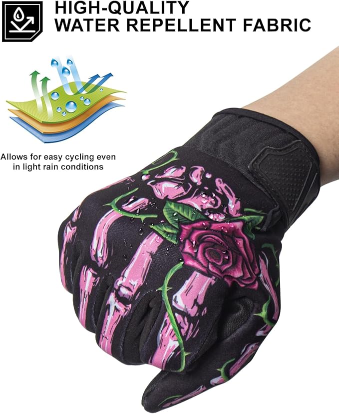 RIGWARL Gloves for Cool&Cold Weather Waterproof, Winter Gloves for Men Women Touch Screen