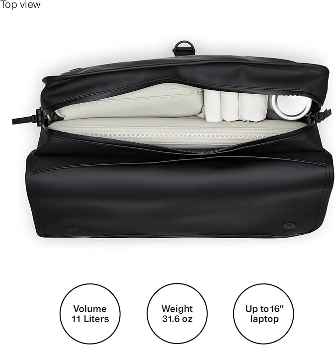 RAINS Messenger Bag - Laptop Bag for men and women - Fits 16” laptop or tablet