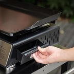 Royal Gourmet PD2301S 3-Burner Tabletop Propane Gas Griddle with Hard Cover, 24 Inch Portable Griddle for Outdoor Cooking While Camping or Tailgating, Silver & Black