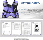 Sportneer Weighted Vest for Women Men: 8lbs/12lbs/15lbs/20lbs/25lbs Weight Vest with Detachable Phone Pouch Rucking Vest for Women Walking Strength Training Muscle Building Weight Loss