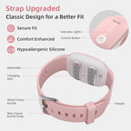 EmeTerm Fashion FDA-Cleared Relieve Nausea Electrode Stimulator Morning Sickness Motion Travel Sickness Vomit Relief Rechargeable No Gel Drug Free Wrist Bands Without Side Effects