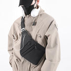 Anti Theft Crossbody Bags for Women Men, Multi-Pocket Shoulder Bag, Slim Sling Bags with 2 RFID Blocking Card