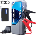 AUTOONE M4 Jump Starter 7500A Car Battery Jumper Starter Portable, 12V Jump Pack (All Gas/12L Diesel) Jump Box for Car Battery with Built-in Booster, Storage Case, LED Light, Jumper Cables
