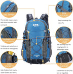 Diamond Candy Waterproof Hiking Backpack for Men and Women, Lightweight Day Pack for Travel Camping