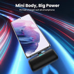 Mini Portable Charger Power Bank for iPhone 17/16/15 Series, 5000mAh PD USB C Cell Phone Portable Power,Travel Essentials Battery Pack for iPhone 17/17 Air/16/16 pro/15 Series/Android/Samsung Galaxy