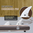 TRUISLAND Inflatable Paddle Board, Stand Up Paddle Board with Backpack, Non-Slip Thickened Deckpad, Waterproof Phone Case, Leash, Paddle, Hand Pump