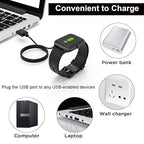 H80 Smart Watch Charger, 2-Pack Compatible with Mindrose H80 1.47” Fitness Tracker Smartwatch Magnetic Charging Cable