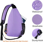 MOSISO Sling Backpack, Multipurpose Crossbody Shoulder Bag Travel Hiking Daypack