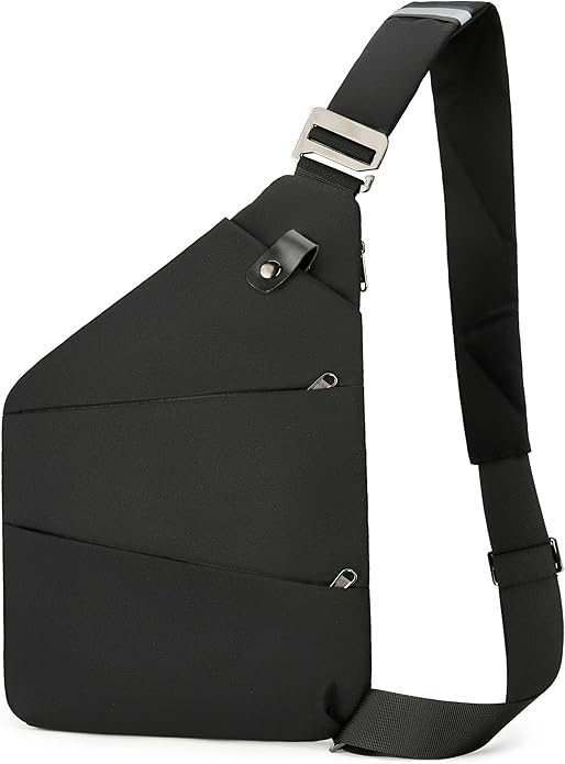 Anti Theft Crossbody Travel Bags for Women Men Cross Body Slim Sling Handbags with S Hook Antitheft