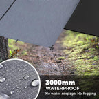 Bearhard Waterproof Camping Tarp, Lightweight Hammock Rain Fly, UV Protection and PU 3000mm Waterproof Backpacking Tarp, 10x10ft/10x12ft Large Tent Footprint or Shelter Kit for Hiking and Outdoor Adventure