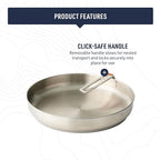 Sea to Summit Detour 10-Inch Stainless Steel Camping Pan