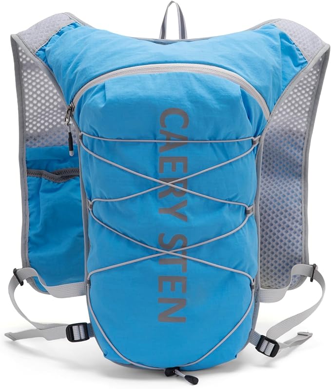 Carey STEN Hydrated Backpack, Running Vest, paired with a 1.5L Water Bag Hiking Backpack, Suitable for Running, Hiking, Marathon, and Both Men and Women