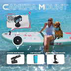 FunWater Inflatable Stand Up Paddle Board 10'/10'6"/11'/11'6" Paddle Board for Adults & Youth, Paddleboards Inflatable with Premium SUP Accessories, Wide Stable, Non-Slip Comfort Deck