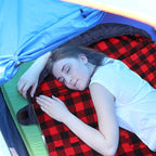 REDCAMP Cotton Flannel Sleeping Bag for Camping Backpacking, Adults Cold Weather Envelope Sleeping Bags with 2/3/4/6lbs Filling