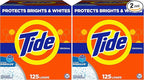 Tide Powder Laundry Detergent,Original Scent,113 Loads,143 oz,(Pack of 2)
