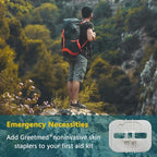 Emergency Wound Closure Strips 6 Pcs Zip Stitch for Wound Care Laceration Closure Kit Zipstitch Bandages Quick Clot Repair Wounds Without Stitches