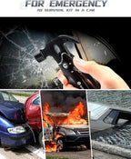 BIBURY Hammer Multitool Gifts for Dad Husband Grandpa, 12 in 1 Survival Gear Outdoor Multi Tool, Fathers Day Dad Gifts from Daughter Son and Wife, EDC Multi-Tool for Outdoor, Camping, Hiking