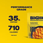BIGHORN Mountain Food The Best Butter Chicken and Rice - premium freeze dried meals for backpacking food - dehydrated camping food for backpacking meals - ideal camping meals just add water - great taste - 2 servings