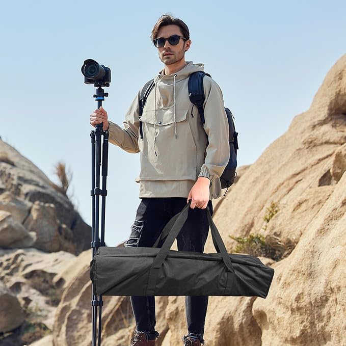 INFANZIA 35inch Sports Duffel Travel Bag, 28L Extra Large Duffel Luggage Bag with Upgrade Zipper, Water Resistant & Foldable Equipment Storage Bag for Fishing Tripod Tent Umbrella